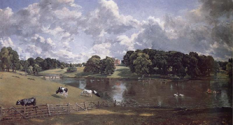  View of the grounds of Wivenhoe Park,Essex